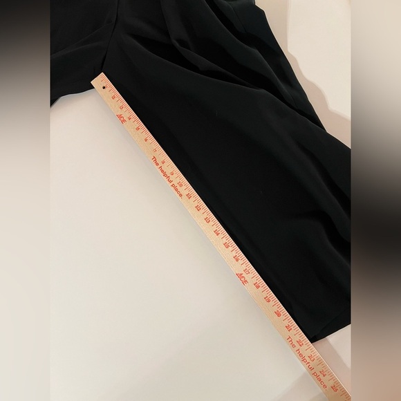 NWT J. Crew white black colorblock jumpsuit sz 12 preppy officecore ruffle - Picture 10 of 14